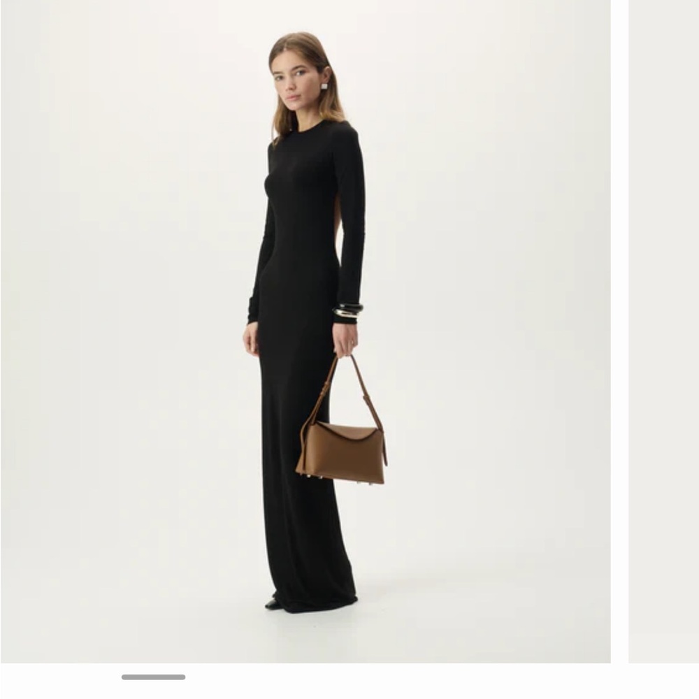 Freja New York Hudson Leather Shoulder Bag in Brown - Picture 2 of 15